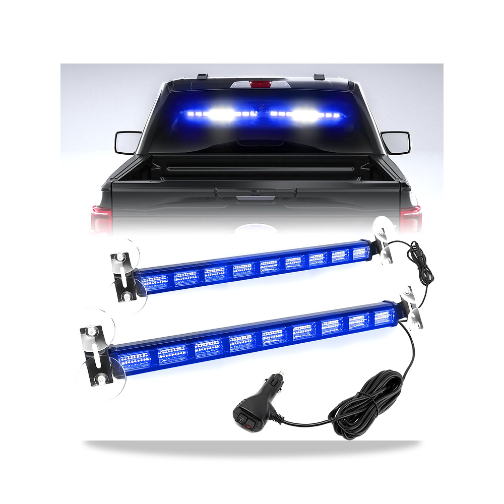 صورة منتج شريط اضاءة LED 2 في 1 للطوارئ بلون ازرق/ابيض Y012-WB بويو – 12 فولت (تيار مستمر) – 1,5 أمبير - كود الصنف reemco-2027-1533912 - ماركة يباع من خلال reemco - توريد وتصوير حصري لشركة ريمكو القابضة السعودية