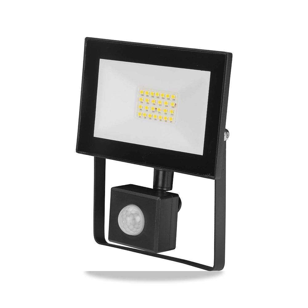 صورة منتج جهاز عرض اضاءة LED PP3137 من بولي بول مع مستشعر تواجد خارجي للغروب 20 واط، اسود POLYPOOL - كود الصنف reemco-2027-1534193 - ماركة يباع من خلال reemco - توريد وتصوير حصري لشركة ريمكو القابضة السعودية