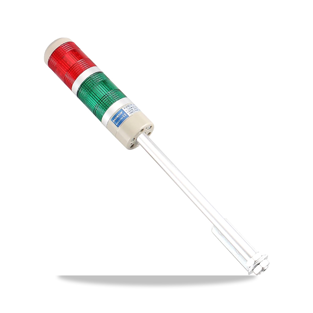 صورة منتج باومين عمود ضوء اشارة صناعي LED دائري ضوء البرج ضوء مستمر LTA-502T ضوء تحذير احمر واخضر تيار 12 فولت - كود الصنف reemco-2027-1534235 - ماركة يباع من خلال reemco - توريد وتصوير حصري لشركة ريمكو القابضة السعودية