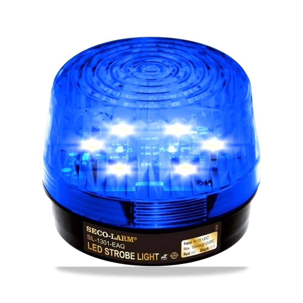 صورة منتج وحدة إنارة وإضاءة LED أزرق سيكو-لارم موديل SL-1301-EAQ – 10الطول x 10العرض x 7,9الارتفاع سم - كود الصنف reemco-2027-1534250 - ماركة يباع من خلال reemco - توريد وتصوير حصري لشركة ريمكو القابضة السعودية
