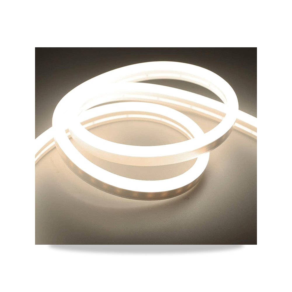 صورة منتج شريط اضاءة LED نيون مرن ومقاوم للماء بطول 16.4 قدم/5 متر، بتيار مباشر 12 فولت 600 وتقنية اس ام دي2835، مناسب – اللون ابيض - كود الصنف reemco-2027-1534908 - ماركة يباع من خلال reemco - توريد وتصوير حصري لشركة ريمكو القابضة السعودية