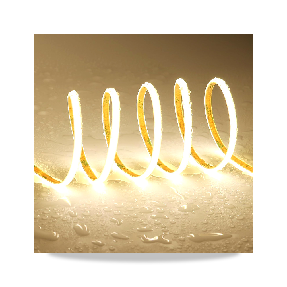صورة منتج شريط LED سي او بي رفيع 24 فولت 5 ملم مقاوم للماء 4000 كلفن ابيض طبيعي 5 متر ساطع 4000 لومن CRI>90 موحد بدون - كود الصنف reemco-2027-1535183 - ماركة يباع من خلال reemco - توريد وتصوير حصري لشركة ريمكو القابضة السعودية