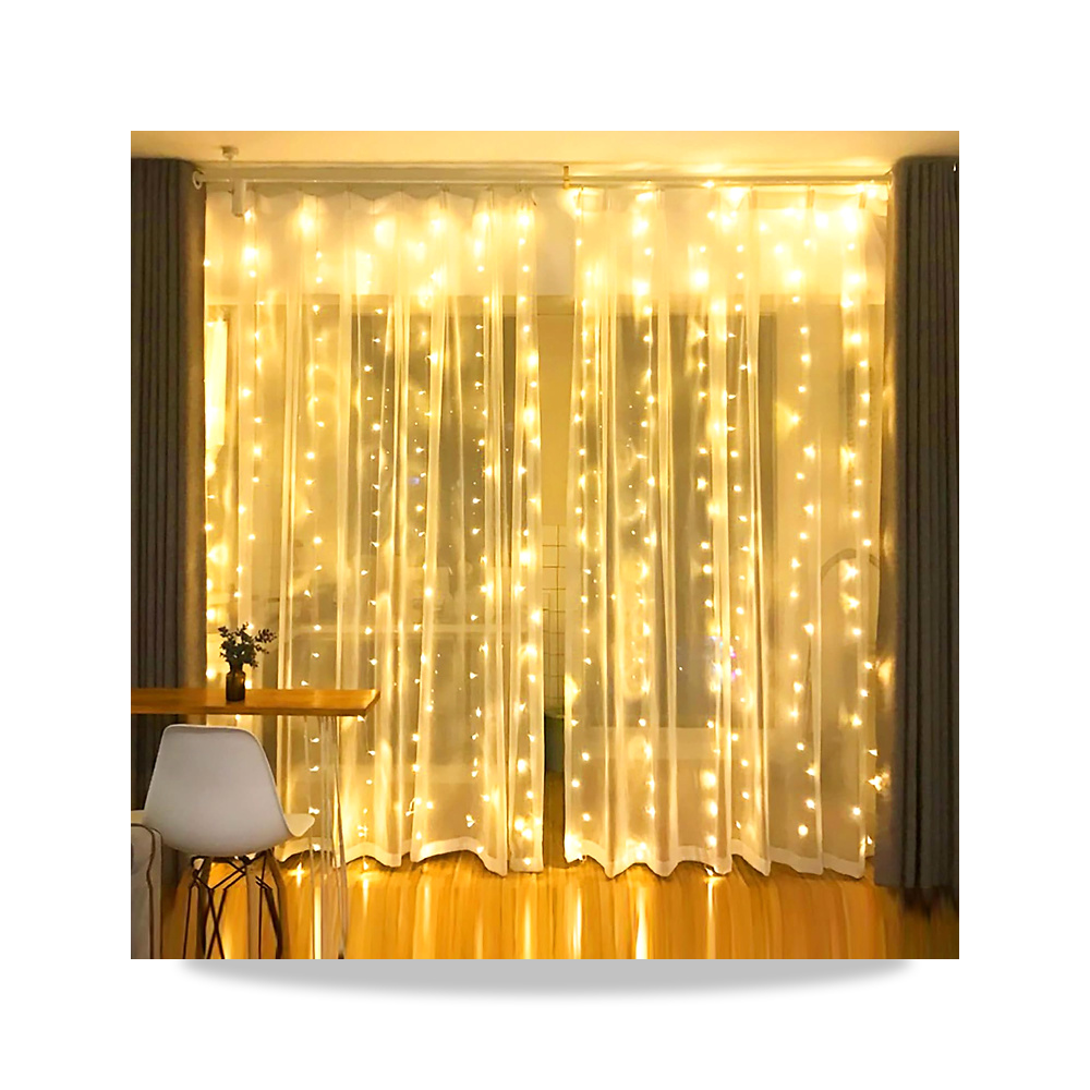 صورة منتج دازل برايت 300 مصباح LED 3 متر × 3 متر، مصابيح خيالية بيضاء دافئة، داخلي/خارجي، مقاومة للماء، تعمل بمنفذ - كود الصنف reemco-2027-1535326 - ماركة يباع من خلال reemco - توريد وتصوير حصري لشركة ريمكو القابضة السعودية