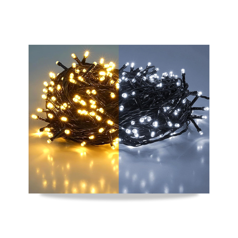 صورة منتج سالكار شريط اضاءة LED مقاوم للماء بطول 23 متر مع 8 اوضاع في غرفة المعيشة والحديقة لحفلات الزفاف واعياد - كود الصنف reemco-2027-1535387 - ماركة يباع من خلال reemco - توريد وتصوير حصري لشركة ريمكو القابضة السعودية