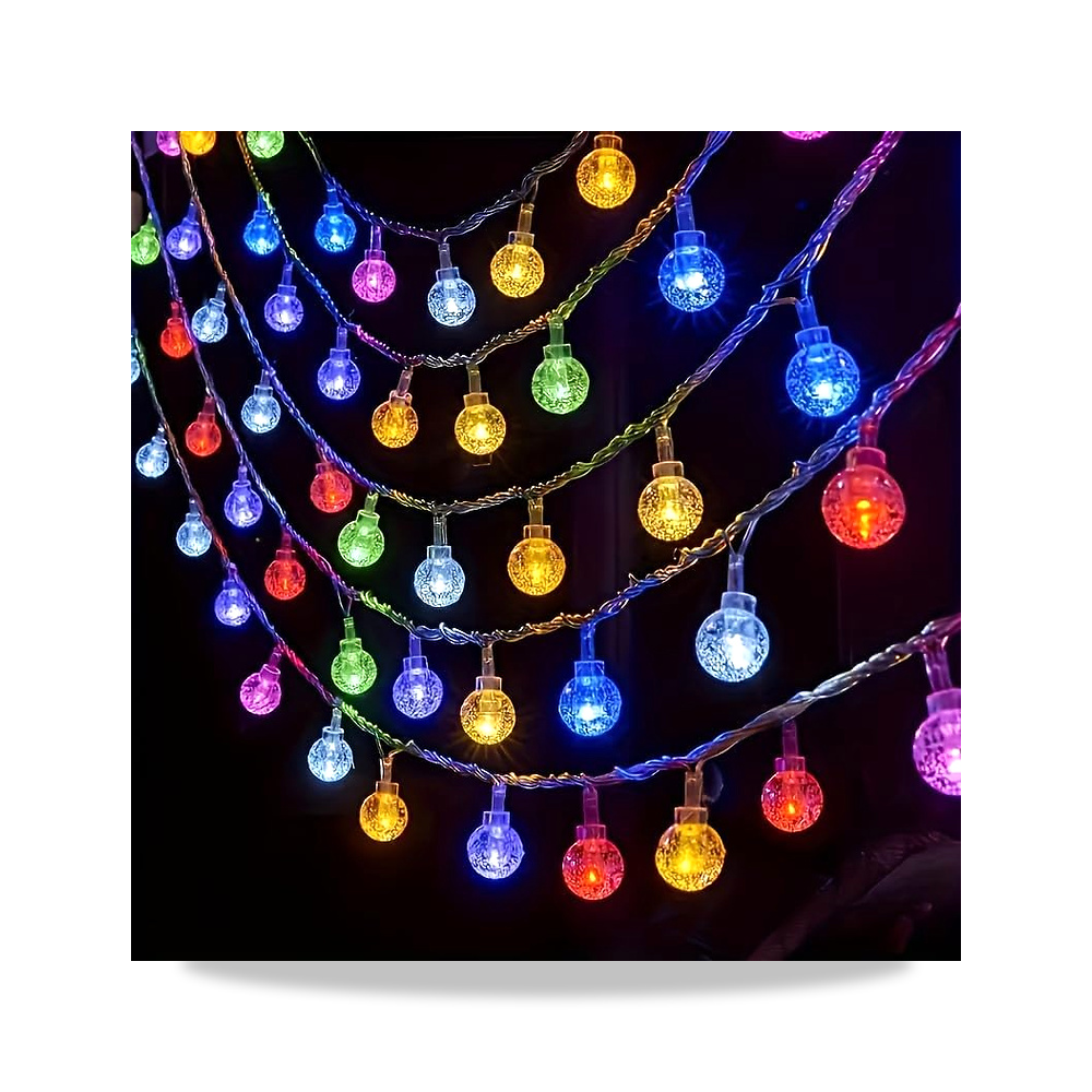 صورة منتج 50 مصباح LED فقاعي ملون، يعمل بالبطارية للفناء/الحديقة/العطلات - كود الصنف reemco-2027-1535660 - ماركة يباع من خلال reemco - توريد وتصوير حصري لشركة ريمكو القابضة السعودية