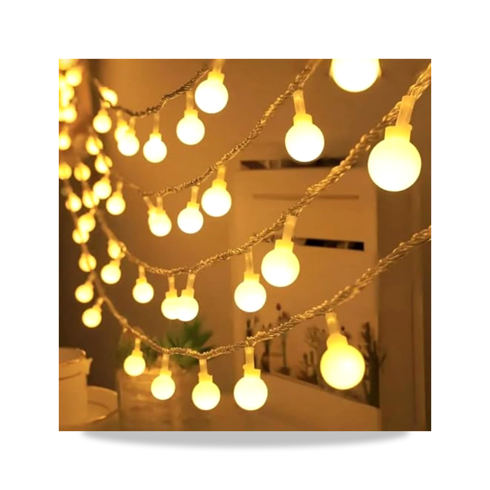 صورة منتج كرة بيضاء مدمجة بطول 3 متر و20 مصباح LED للزينة تعمل بمنفذ USB - كود الصنف reemco-2027-1535706 - ماركة يباع من خلال reemco - توريد وتصوير حصري لشركة ريمكو القابضة السعودية