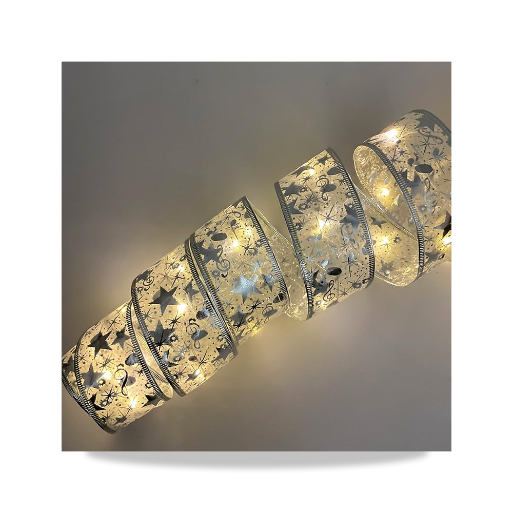 صورة منتج شريط مصابيح LED للكريسماس – 2.2 متر (فضي – ضوء دافئ) - كود الصنف reemco-2027-1535766 - ماركة يباع من خلال reemco - توريد وتصوير حصري لشركة ريمكو القابضة السعودية