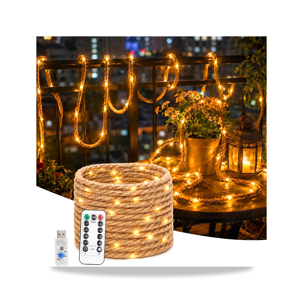 صورة منتج صن شاين سمايل حبل اضواء خيالية USB بطول 2 متر مع 30 مصباح LED – اللون دي – اللون الفاتح Warm white - كود الصنف reemco-2027-1536448 - ماركة يباع من خلال reemco - توريد وتصوير حصري لشركة ريمكو القابضة السعودية
