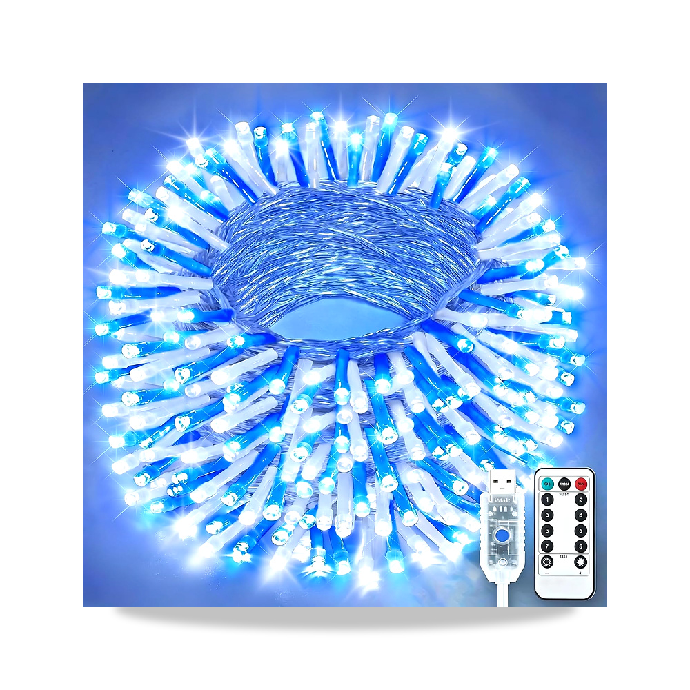 صورة منتج سلسلة مصابيح USB بطول 3 متر من اوجياهويا، 20 مصباح LED مقاوم للماء بـ 8 اوضاع اضاءة للكريسماس للاستخدام - كود الصنف reemco-2027-1536839 - ماركة يباع من خلال reemco - توريد وتصوير حصري لشركة ريمكو القابضة السعودية