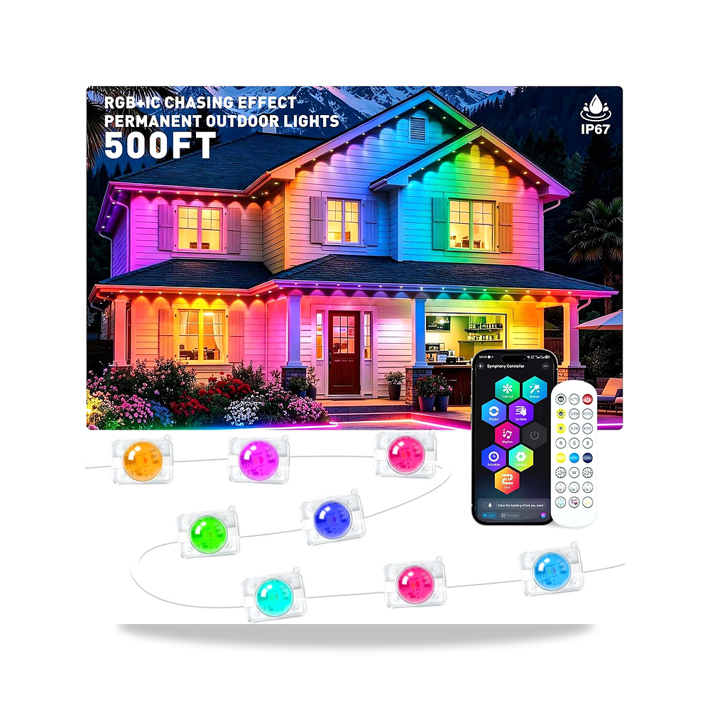صورة منتج وحدة إنارة وإضاءة LED مقاوم للماء ذكي 500 قدم IP67 HCMTGW – اللون RGB+ic – اللون الفاتح RGB+ic - كود الصنف reemco-2027-1536988 - ماركة يباع من خلال reemco - توريد وتصوير حصري لشركة ريمكو القابضة السعودية