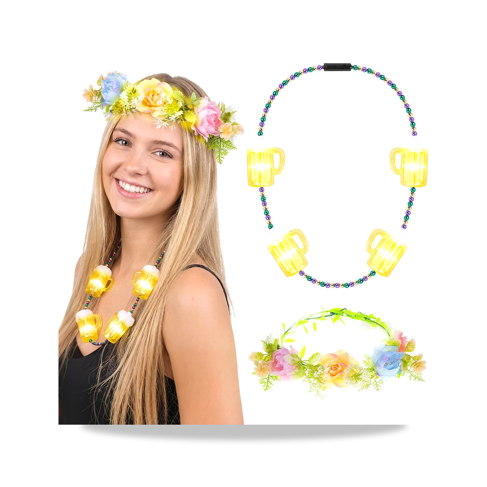 صورة منتج مصابيح LED على شكل بيرة زجاجية، 5 قدم، 10 LED، اكسسوارات للشعر ZWQLZG – اللون أصفر – اللون الفاتح أبيض - كود الصنف reemco-2027-1537293 - ماركة يباع من خلال reemco - توريد وتصوير حصري لشركة ريمكو القابضة السعودية