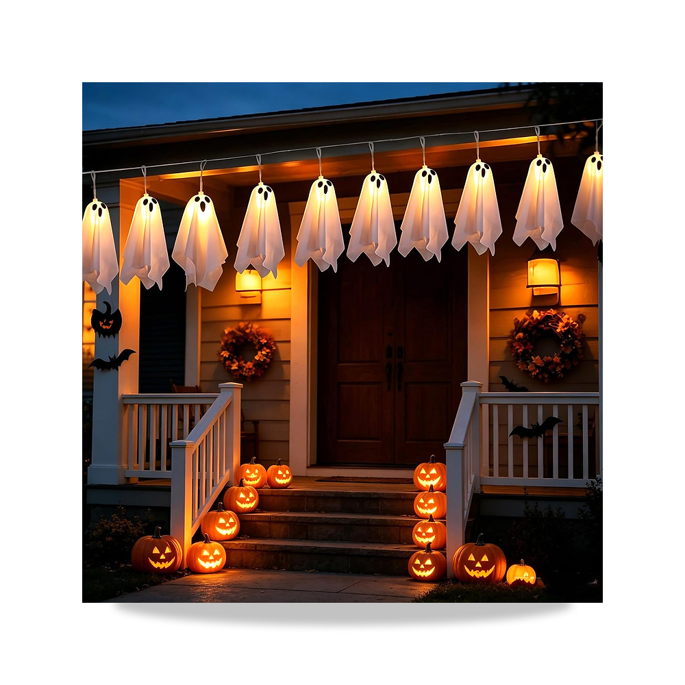 صورة منتج 10 مصابيح LED بطول 2.75 متر من انبيت تعمل بالبطارية (غير متضمنة)، 8 اوضاع اضاءة بيضاء دافئة معلقة لتزيين - كود الصنف reemco-2027-1537531 - ماركة يباع من خلال reemco - توريد وتصوير حصري لشركة ريمكو القابضة السعودية