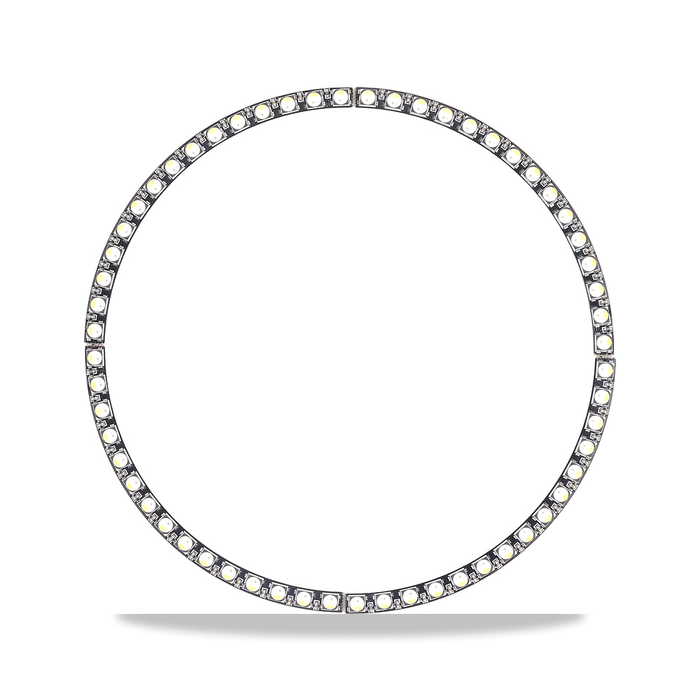 صورة منتج مينغزهي حلقة LED RGB 60 لقمة مع رقاقة SK6812، تصميم فريد قابل للتوصيل للإضاءة الأنيقة، مجموعة من 4 قطع مينجزهي - كود الصنف reemco-2027-1537563 - ماركة يباع من خلال reemco - توريد وتصوير حصري لشركة ريمكو القابضة السعودية