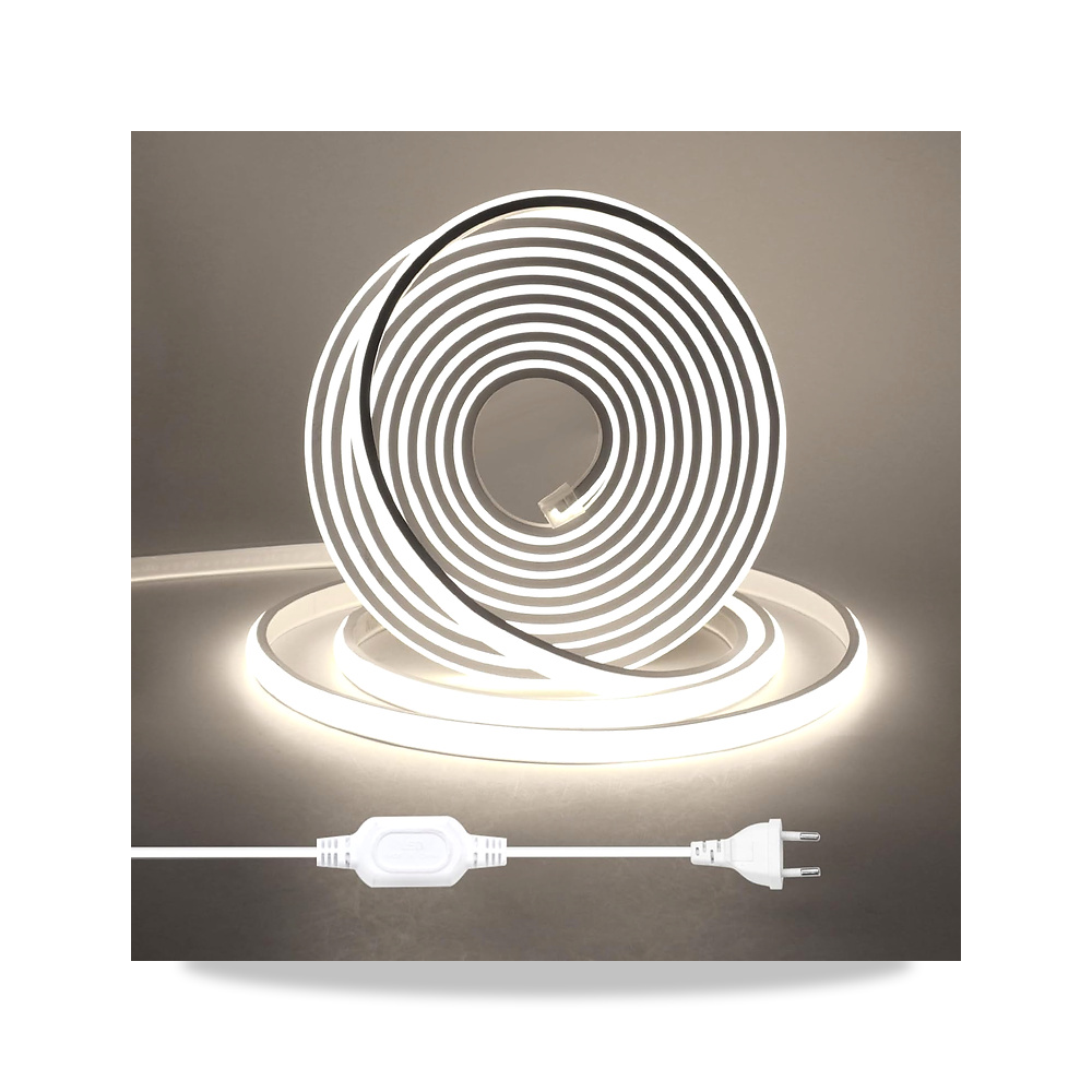 صورة منتج وحدة إنارة وإضاءة LED أبيض مقاوم للماء 220 فولت 3 متر Wisada – اللون Cold white – درجة اللون 6000 كلفن - كود الصنف reemco-2027-1537706 - ماركة يباع من خلال reemco - توريد وتصوير حصري لشركة ريمكو القابضة السعودية