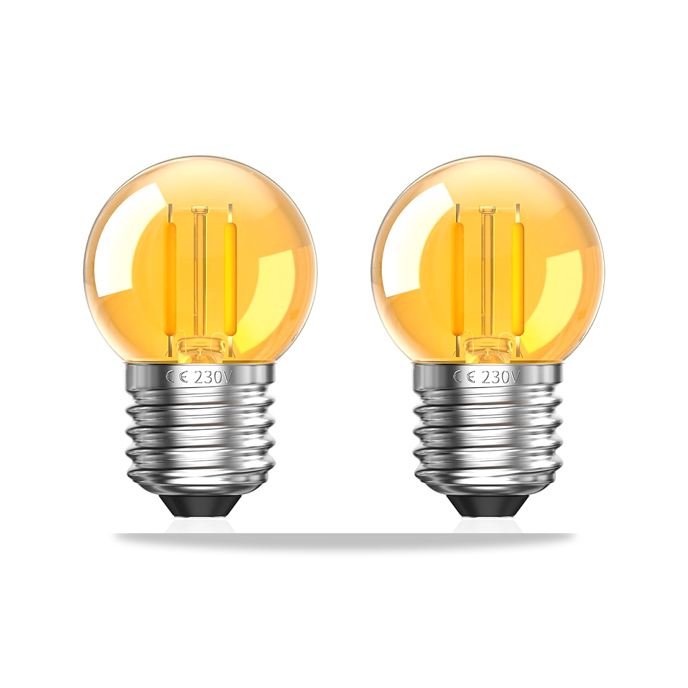 صورة منتج لمبة من بونلوكس بتقنية LED بإضاءة أبيض دافئ، عبوة من قطعتين، بقوة 2 واط بونلكس – 220 فولت - كود الصنف reemco-2027-1538327 - ماركة يباع من خلال reemco - توريد وتصوير حصري لشركة ريمكو القابضة السعودية