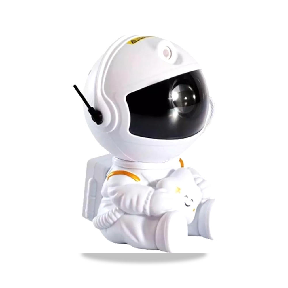 صورة منتج جهاز عرض ضوئي بتصميم رائد فضاء جالكسي لغرفة النوم مع تحكم عن بعد ومؤقت، عرض سقف استرو الان ستار للاطفال - كود الصنف reemco-2027-1538371 - ماركة يباع من خلال reemco - توريد وتصوير حصري لشركة ريمكو القابضة السعودية