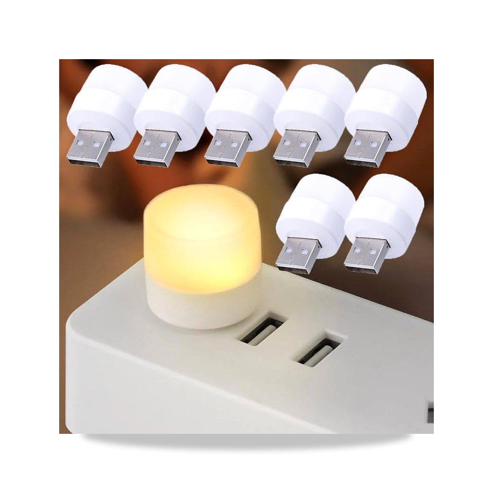 صورة منتج 7 قطع صغيرة USB لغرفة النوم بجانب السرير مصباح ليد لحماية العين للقراءة (ضوء دافئ) - كود الصنف reemco-2027-1538444 - ماركة يباع من خلال reemco - توريد وتصوير حصري لشركة ريمكو القابضة السعودية