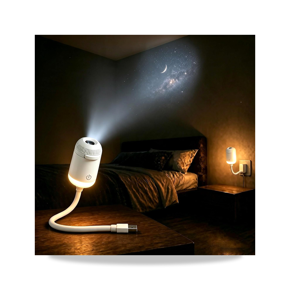 صورة منتج جهاز عرض ليلي بتصميم نجوم المجرة، 10 افلام، مصباح LED قابل للتعديل 360 درجة للاطفال - كود الصنف reemco-2027-1538571 - ماركة يباع من خلال reemco - توريد وتصوير حصري لشركة ريمكو القابضة السعودية
