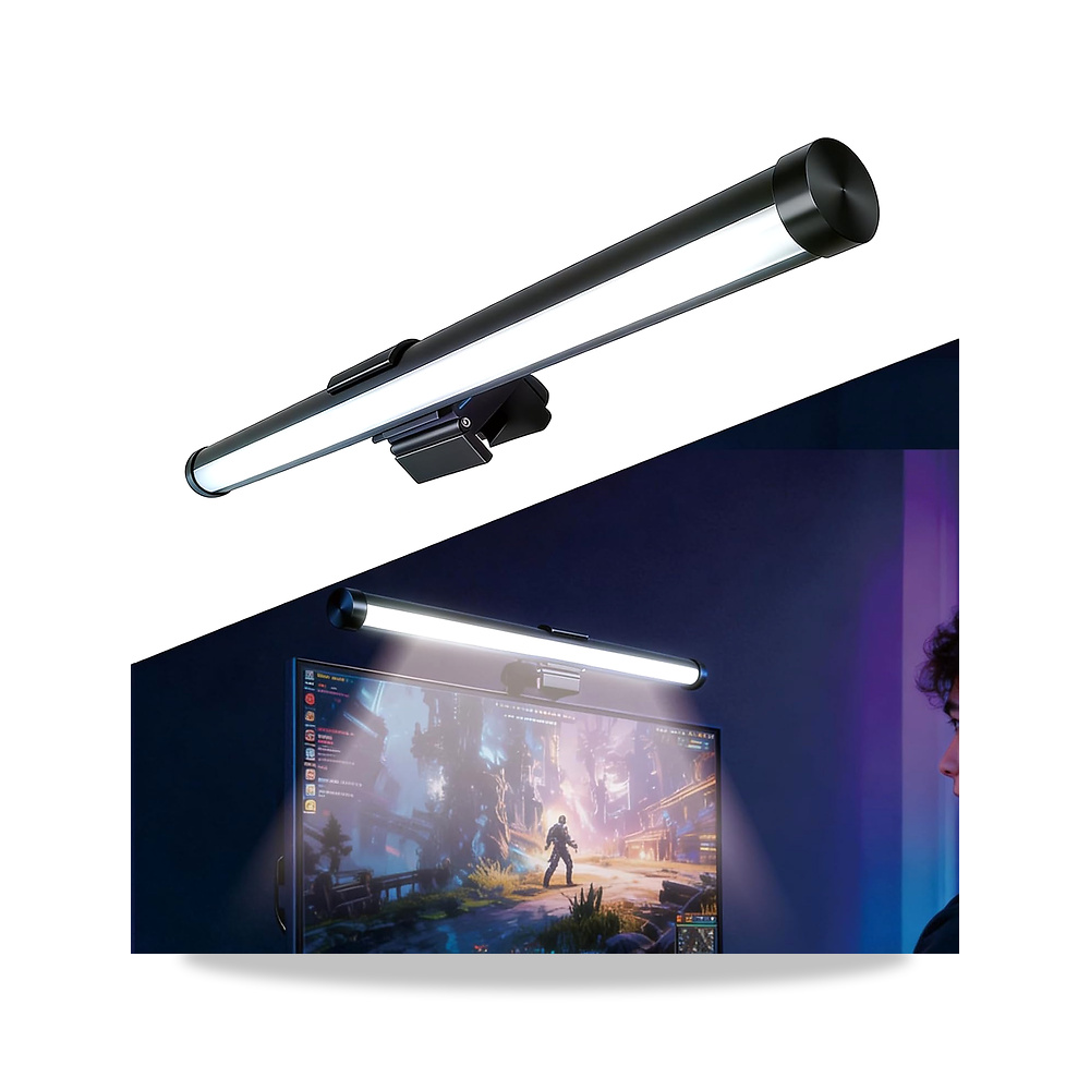 صورة منتج ULHYC Computer Monitor Light قابل للتعديل اوليك – المادة الأساسية معدن – لون الظلال أسود - كود الصنف reemco-2027-1538814 - ماركة يباع من خلال reemco - توريد وتصوير حصري لشركة ريمكو القابضة السعودية