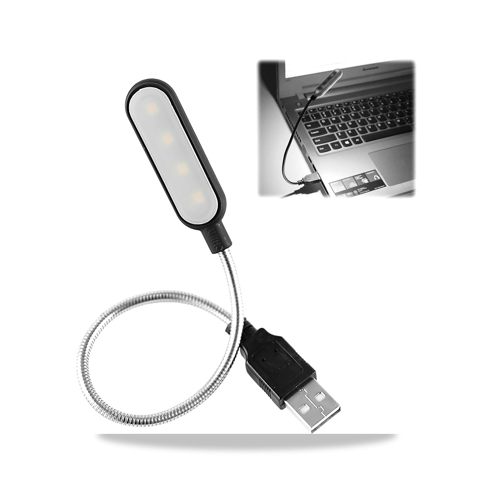 صورة منتج مصباح قراءة بمشبك USB، كيبورد مرن على شكل عنق الاوزة للابتوب والنوت بوك – LED محمول للعناية بالعين للباور - كود الصنف reemco-2027-1538842 - ماركة يباع من خلال reemco - توريد وتصوير حصري لشركة ريمكو القابضة السعودية