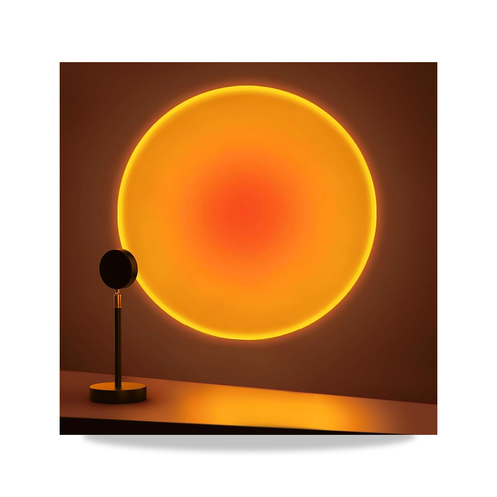 صورة منتج جهاز عرض مصباح غروب الشمس، 10 واط LED ضوء ليلي محيطي NEXLUME – 27العمق x 10العرض x 10الارتفاع سم – لون الظلال أحمر - كود الصنف reemco-2027-1539539 - ماركة يباع من خلال reemco - توريد وتصوير حصري لشركة ريمكو القابضة السعودية