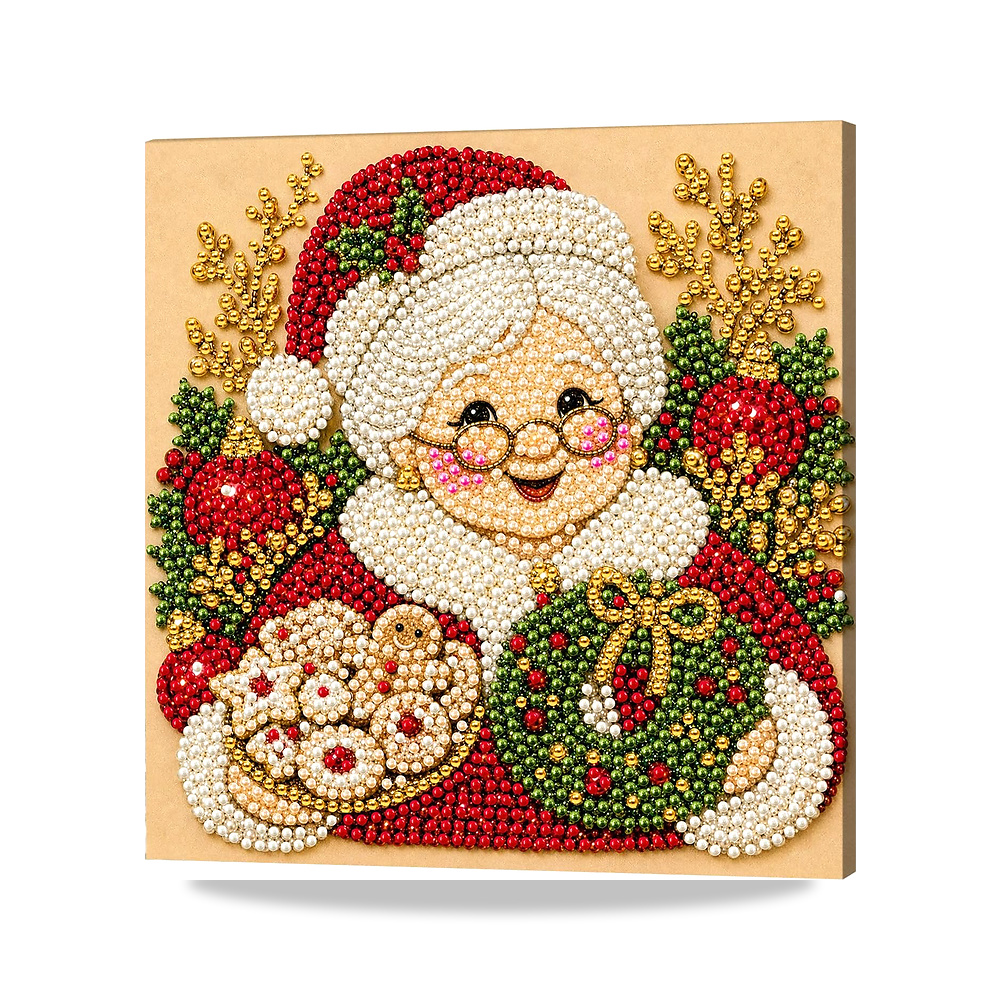 صورة منتج قلم طلاء ماسي ثلاجية بصفائح من EcoGleam ديكور معلق على الحائط – اللون Santa Claus – 20 x 20 x 1 سم - كود الصنف reemco-2027-1569182 - ماركة يباع من خلال reemco - توريد وتصوير حصري لشركة ريمكو القابضة السعودية