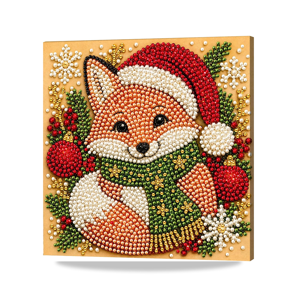 صورة منتج قلم طلاء ماسي ثلاجية بصفائح من EcoGleam ديكور معلق على الحائط – اللون Christmas Reynard – 20 x 20 x 1 سم - كود الصنف reemco-2027-1569183 - ماركة يباع من خلال reemco - توريد وتصوير حصري لشركة ريمكو القابضة السعودية