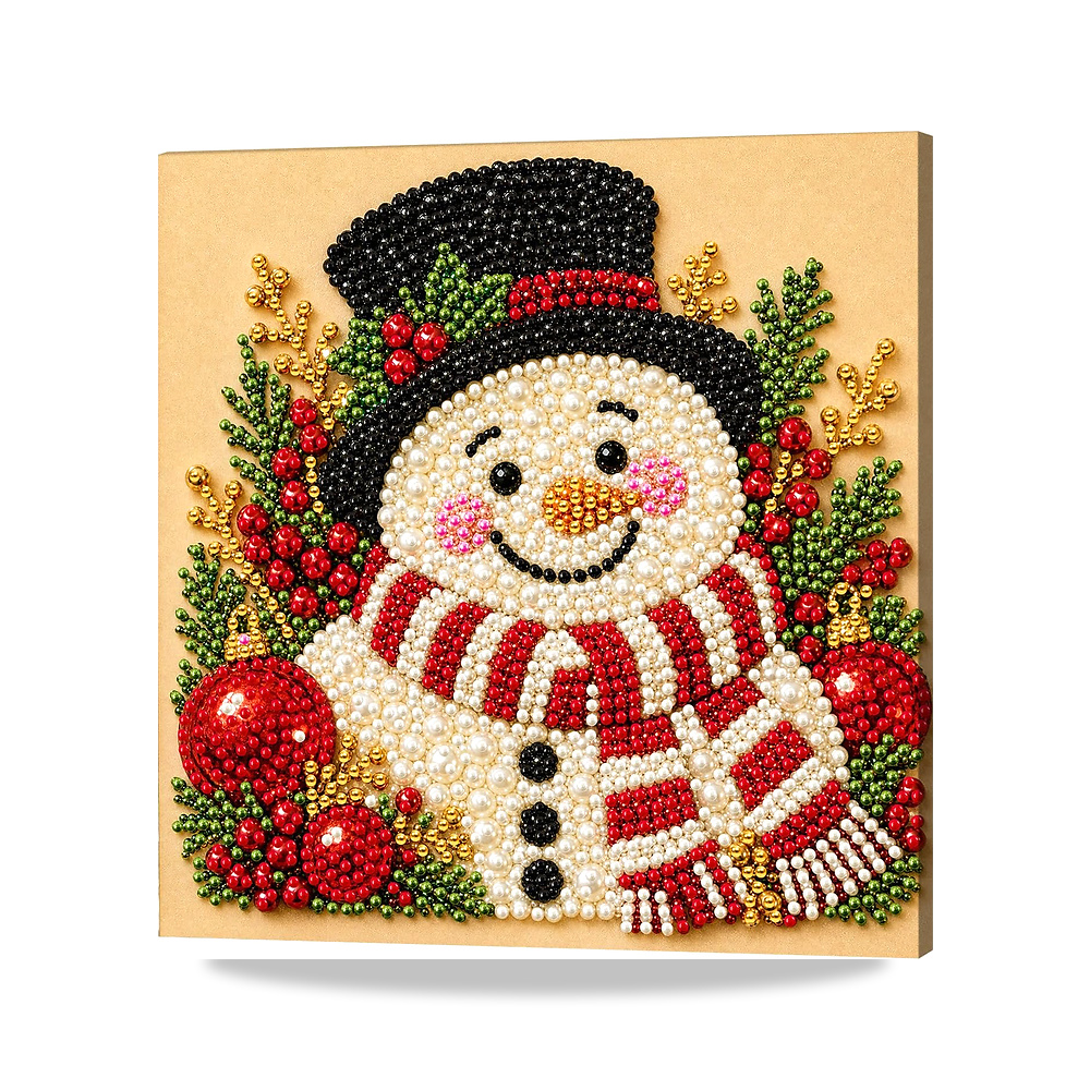 صورة منتج قلم طلاء ماسي ثلاجية بصفائح من EcoGleam ديكور معلق على الحائط – اللون Christmas snowman – 20 x 20 x 1 سم - كود الصنف reemco-2027-1569187 - ماركة يباع من خلال reemco - توريد وتصوير حصري لشركة ريمكو القابضة السعودية