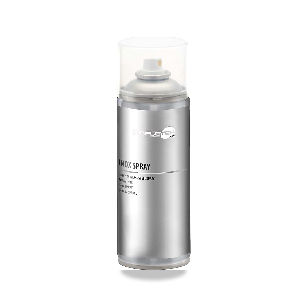 صورة منتج علبة بخاخ واقية من الستانلس ستيل المطلي بالزنك من سيمبلتك، 400 مل SIMPLETEK – اللون Zinc Stainless Steel – المقاس 400 ml (Confezione da 1) - كود الصنف reemco-2027-1569324 - ماركة يباع من خلال reemco - توريد وتصوير حصري لشركة ريمكو القابضة السعودية