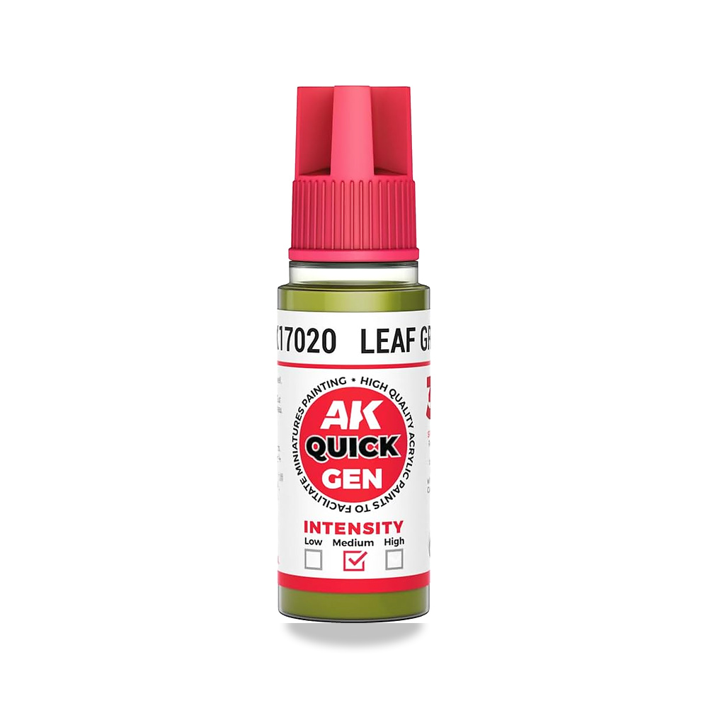 صورة منتج ايه كيه كويك جين AK17020 ليف جرين (18 مل) ايه كيه انتراكتيف - كود الصنف reemco-2027-1570412 - ماركة يباع من خلال reemco - توريد وتصوير حصري لشركة ريمكو القابضة السعودية