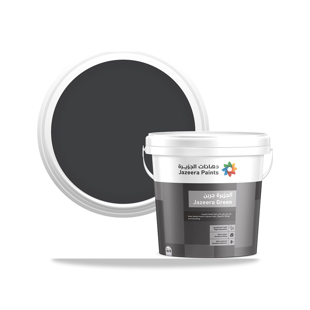 صورة منتج جرين دهان جدران داخلية نصف لامع 3لتر (اللون : أيلاينر) Jazeera Paints - كود الصنف reemco-2027-1571003 - ماركة يباع من خلال reemco - توريد وتصوير حصري لشركة ريمكو القابضة السعودية