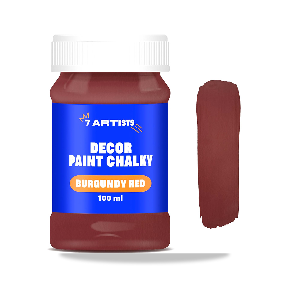 صورة منتج طلاء طباشير احمر بورغندي من 7 ارتيستس، 100 مل للاثاث 7 Artists – المقاس Bourgondisch Rood 100 ml - كود الصنف reemco-2027-1571134 - ماركة يباع من خلال reemco - توريد وتصوير حصري لشركة ريمكو القابضة السعودية