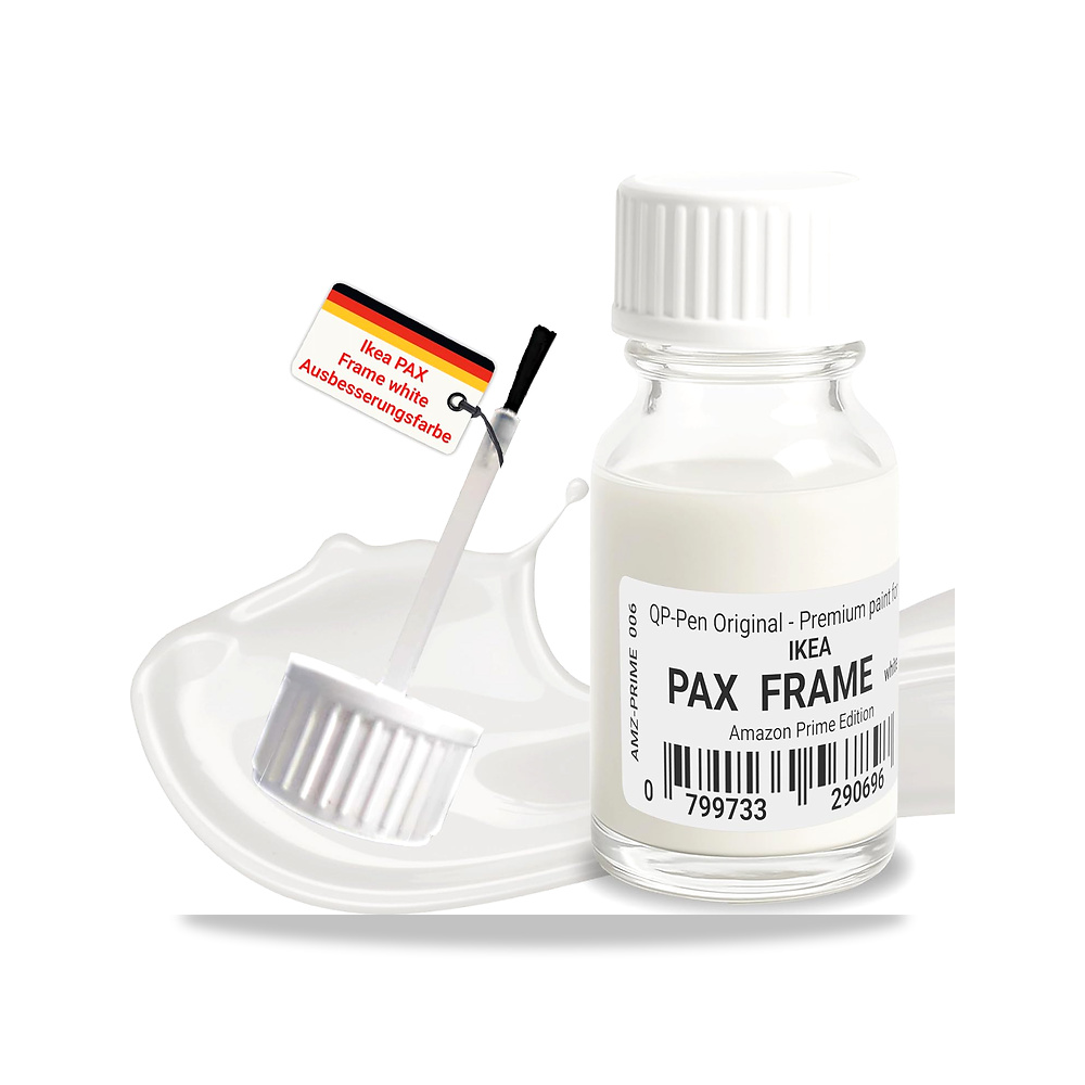 صورة منتج قلم طلاء لاطار ايكيا باكس بلون ابيض قلم كيو الاصلي – المقاس 10 ml (1 erPack) – 2 x 2 x 5 سم; 40 جرام - كود الصنف reemco-2027-1571819 - ماركة يباع من خلال reemco - توريد وتصوير حصري لشركة ريمكو القابضة السعودية