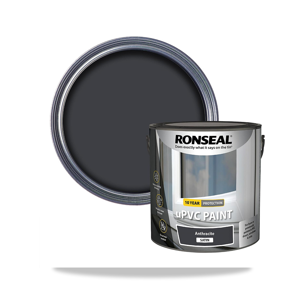 صورة منتج رون سيل طلاء يو بي في سي ساتان رصاصي 2.5 لتر – اللون Anthracite – المقاس 2.5 l (Pack of 1) - كود الصنف reemco-2027-1571998 - ماركة يباع من خلال reemco - توريد وتصوير حصري لشركة ريمكو القابضة السعودية