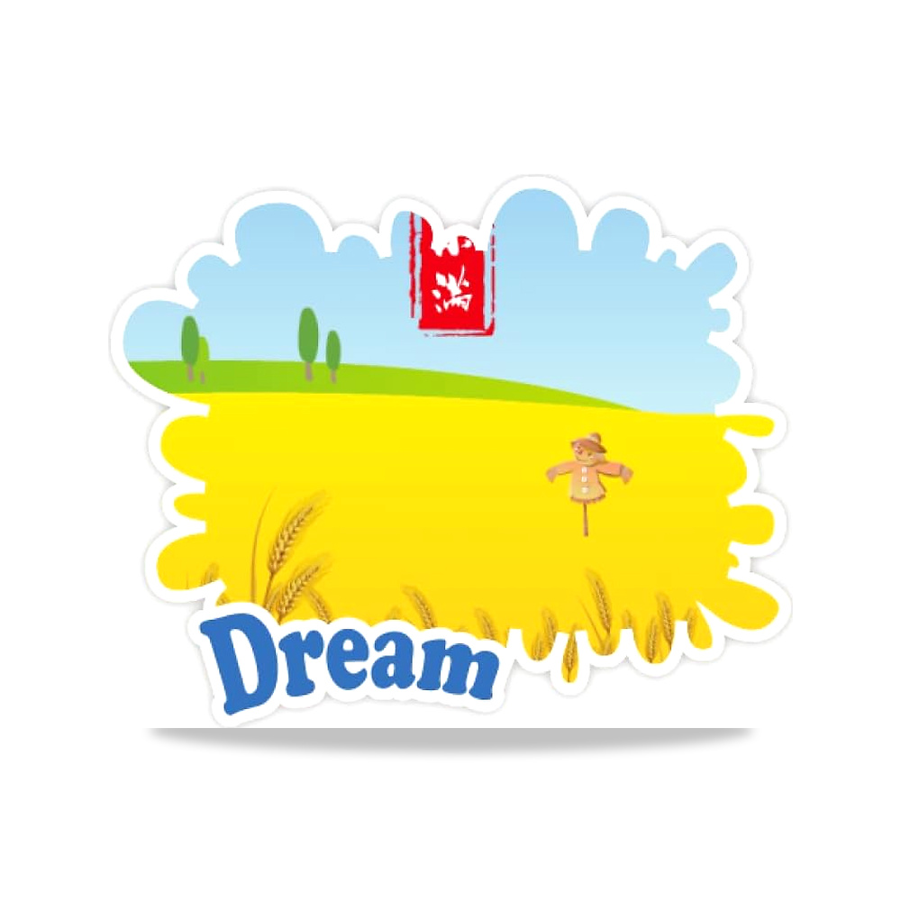 صورة منتج ملصقات دائرية اللون مصنوعة من الفينيل مطبوع عليها اقتباس Dream Vinyl Decal Full Twenty Four Solar Term - كود الصنف reemco-2027-1572332 - ماركة يباع من خلال reemco - توريد وتصوير حصري لشركة ريمكو القابضة السعودية