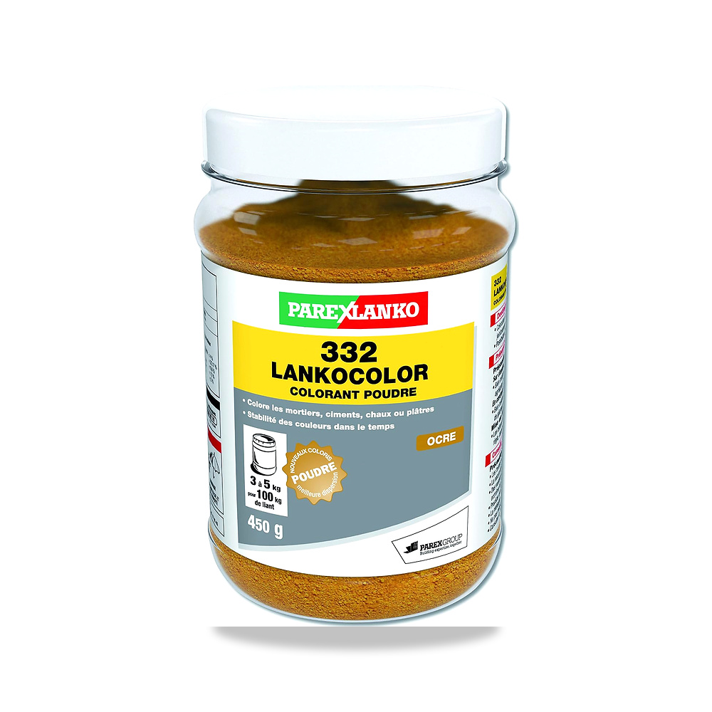 صورة منتج لانكو كولور 332 – اوكر – للهاون والخرسانة او الاسمنت او الليمون او الجص – ثبات يدوم طويلا – 450 غرام - كود الصنف reemco-2027-1573369 - ماركة يباع من خلال reemco - توريد وتصوير حصري لشركة ريمكو القابضة السعودية