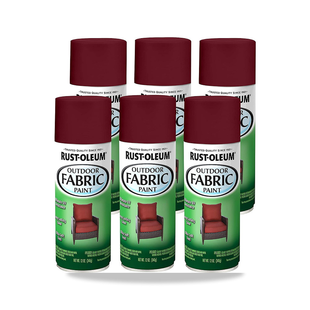 صورة منتج رست اوليم طلاء قماش خارجي خاص 358831، احمر غامق – اللون احمر داكن – المقاس 12 Ounce (Pack of 6) - كود الصنف reemco-2027-1573643 - ماركة يباع من خلال reemco - توريد وتصوير حصري لشركة ريمكو القابضة السعودية