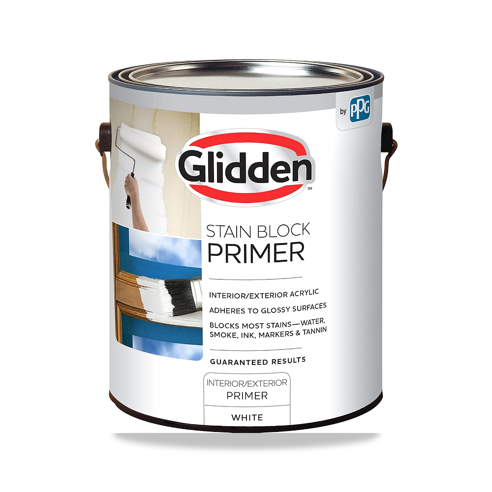 صورة منتج جليدين برايمر داخلي وخارجي ستين بلوك مسطح، أبيض، 1 جالون – المقاس 128 Fl Oz (Pack of 1) - كود الصنف reemco-2027-1573715 - ماركة يباع من خلال reemco - توريد وتصوير حصري لشركة ريمكو القابضة السعودية