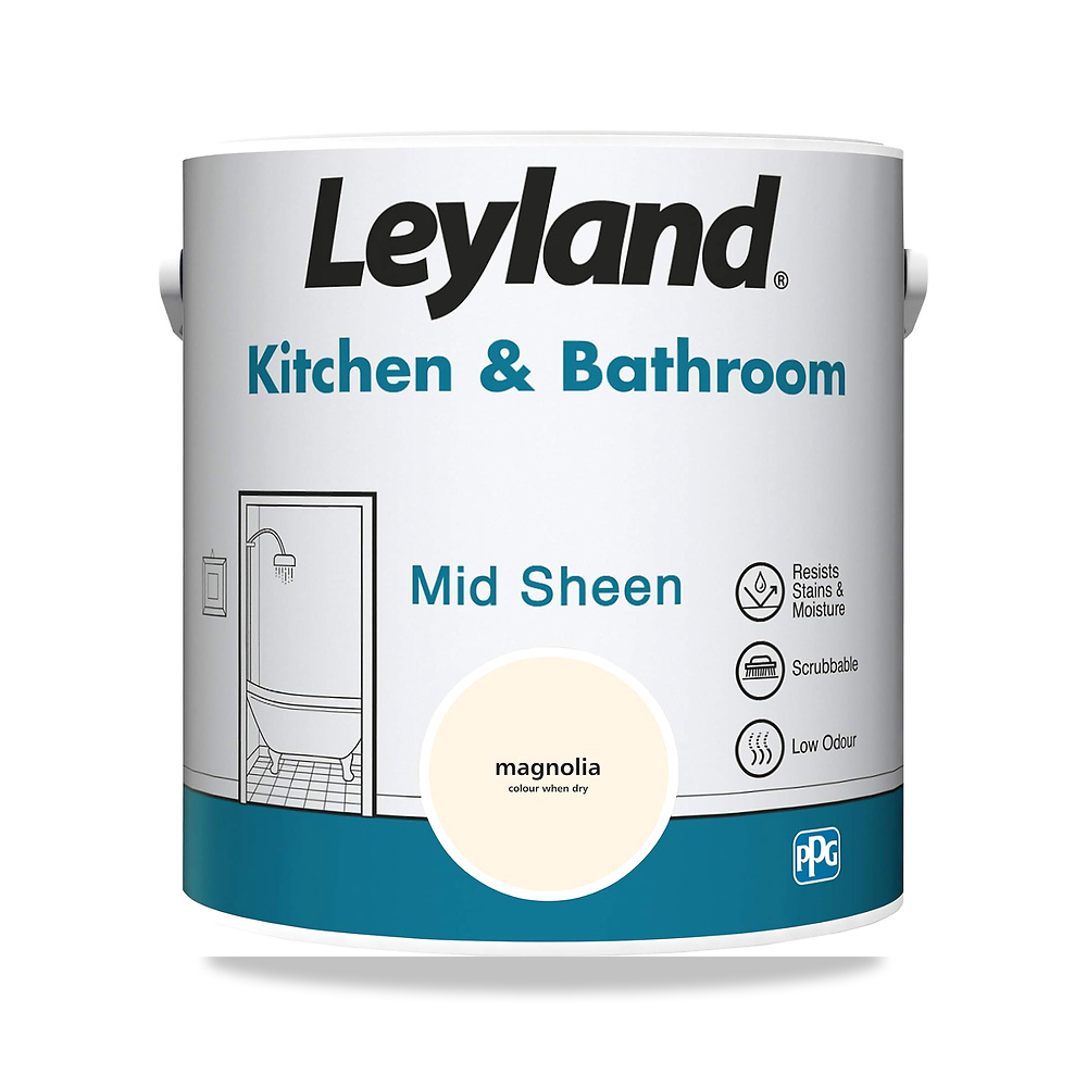 صورة منتج سائل مطبخ وحمام متوسط اللمعان من ليلاند، ماجنوليا، 2.5 لتر Leyland – المقاس 2.5 l (Pack of 1) - كود الصنف reemco-2027-1573846 - ماركة يباع من خلال reemco - توريد وتصوير حصري لشركة ريمكو القابضة السعودية