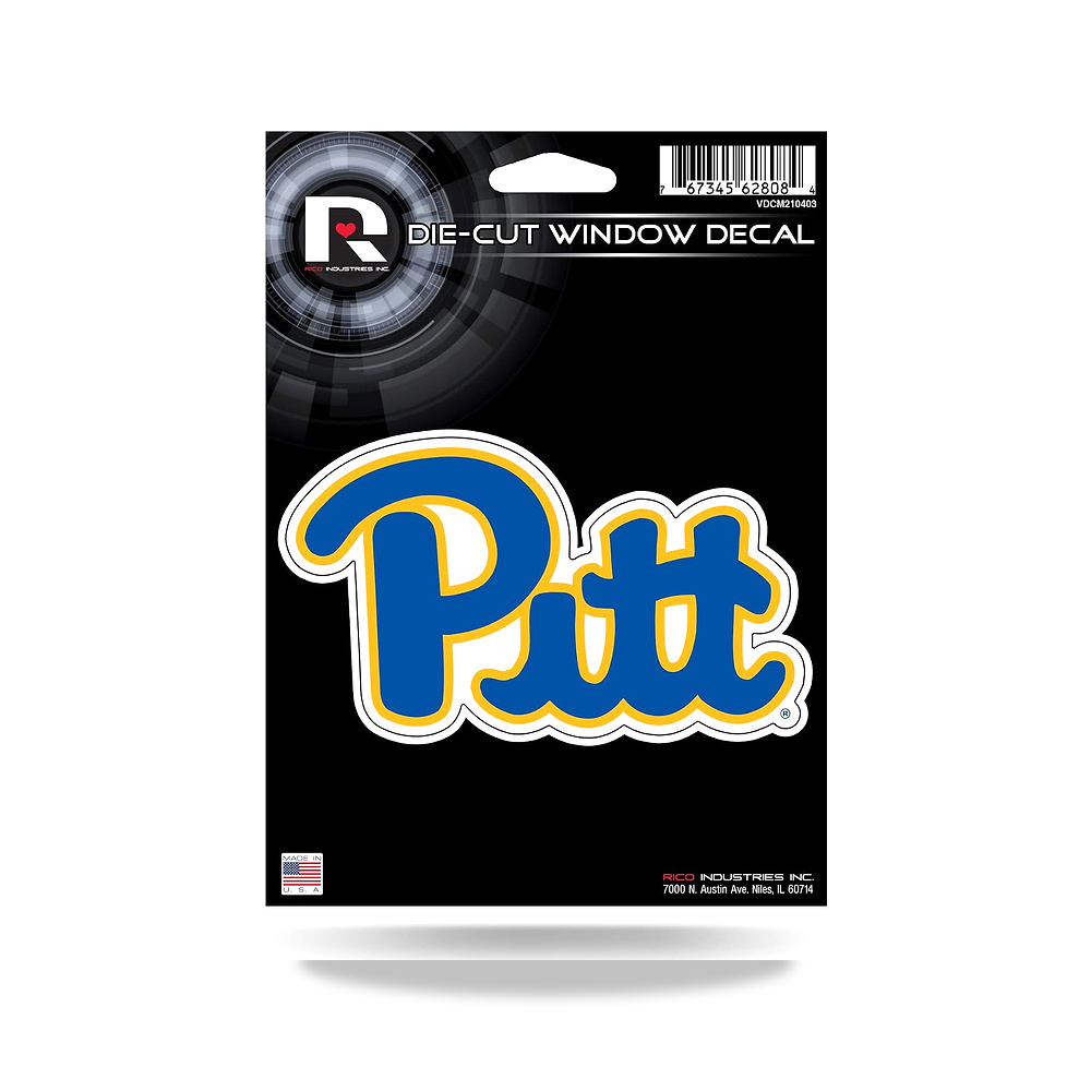 صورة منتج ريكو انداستريز NCAA Pittsburgh Panthers Die Cut ملصق فينيل – اللون تيم كلر – 17,8 x 12,7 x 0,5 سم - كود الصنف reemco-2027-1573852 - ماركة يباع من خلال reemco - توريد وتصوير حصري لشركة ريمكو القابضة السعودية