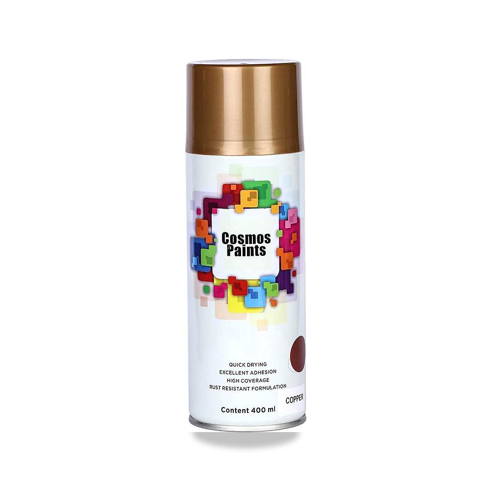 صورة منتج بخاخ طلاء نحاسي من كوزموس بينتس، 400 مل Cosmos Paints – اللون دارك جنغل جرين – المقاس 400ml - كود الصنف reemco-2027-1574298 - ماركة يباع من خلال reemco - توريد وتصوير حصري لشركة ريمكو القابضة السعودية