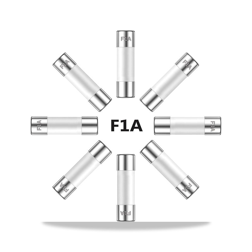 صورة منتج صمامات سيراميك سريعة النفخ 1 امبير 250 فولت 5 × 20 ملم من اليسين 1 امبير 250 فولت 0.2 × 0.78 انش، صمام - كود الصنف reemco-2027-1581315 - ماركة يباع من خلال reemco - توريد وتصوير حصري لشركة ريمكو القابضة السعودية