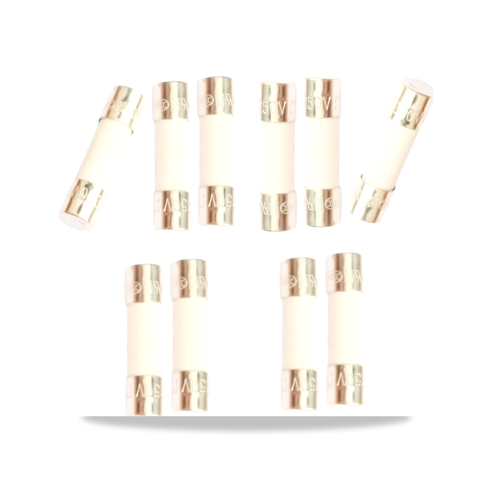 صورة منتج صمامات T10AH250V 5 × 20 ملم (عبوة من 10 قطع) - كود الصنف reemco-2027-1583527 - ماركة يباع من خلال reemco - توريد وتصوير حصري لشركة ريمكو القابضة السعودية
