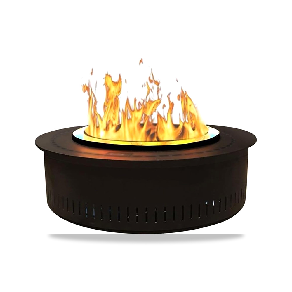 صورة منتج مدفاة كهربائية بخار الماء، دائرية مدمجة مع جهاز تحكم عن بعد، لهب واقعي مزدوج الطبقة ديكورية(90 سم) - كود الصنف reemco-2027-1597743 - ماركة يباع من خلال reemco - توريد وتصوير حصري لشركة ريمكو القابضة السعودية