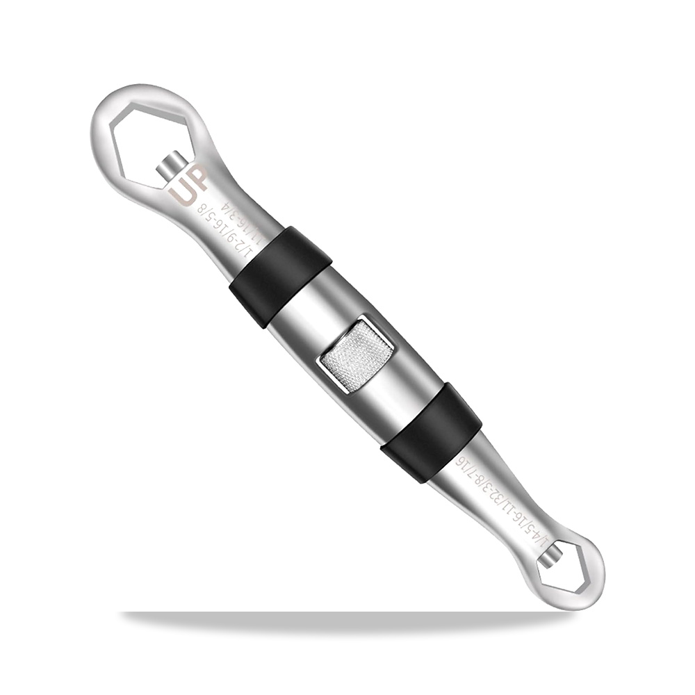 صورة منتج مفتاح ربط عالمي قابل للتعديل 23 في 1 بطرف مزدوج متعدد الوظائف مرن 7-19 ملم مع ربط للجيب مناسب للدراجة من هيكيمي - كود الصنف reemco-2027-1606004 - ماركة يباع من خلال reemco - توريد وتصوير حصري لشركة ريمكو القابضة السعودية