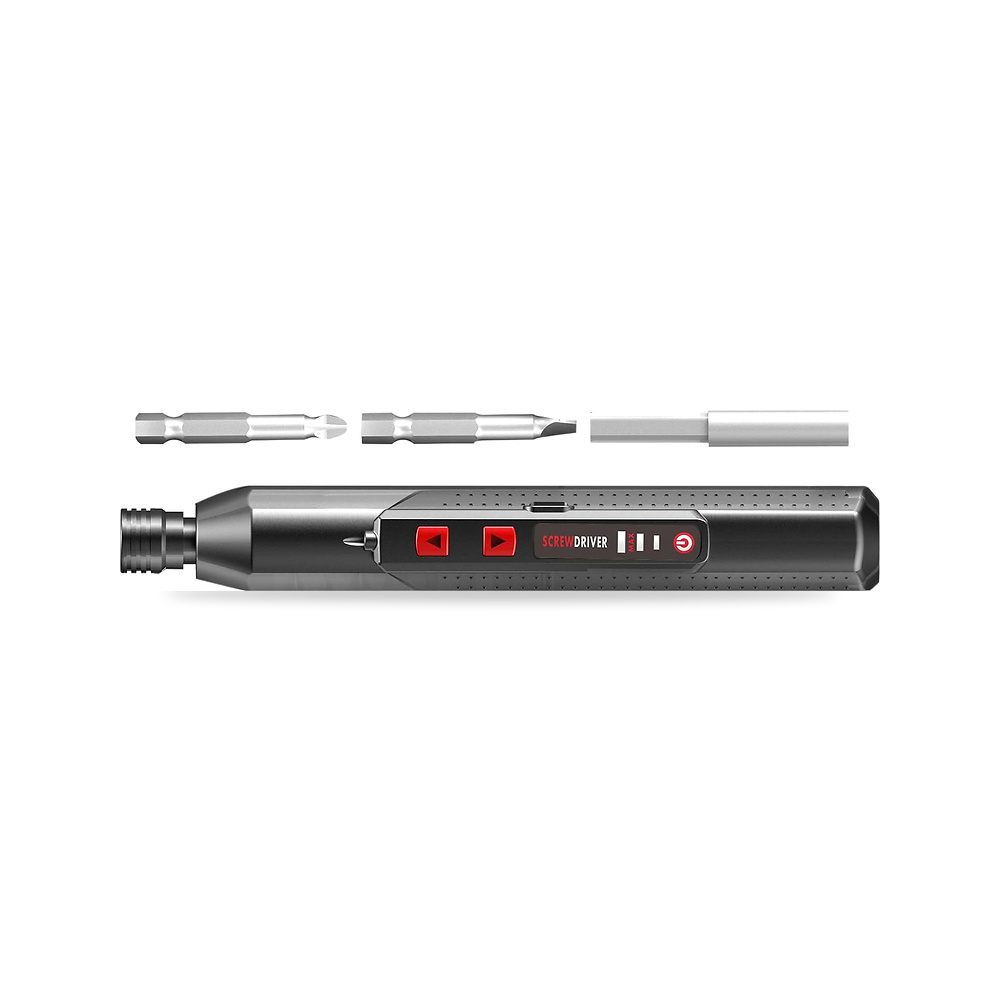 صورة منتج مفك كهربائي محمول على شكل قلم مضاد للانزلاق، مفك قابل لاعادة الشحن بمنفذ USB – لأصحاب المنازل وصانعي النماذج - كود الصنف reemco-2027-1610772 - ماركة يباع من خلال reemco - توريد وتصوير حصري لشركة ريمكو القابضة السعودية