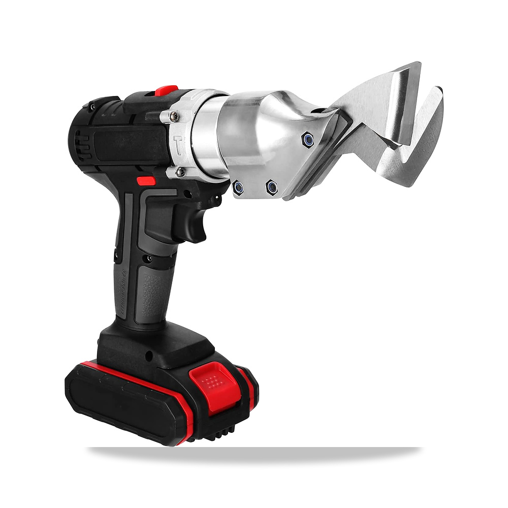 صورة منتج مقص صفائح معدني لاسلكي 21 فولت 6500 مللي امبير في الساعة من اي اكس كيو اس تي، مقص حديد كهربائي 1000 دورة - كود الصنف reemco-2027-1616401 - ماركة يباع من خلال reemco - توريد وتصوير حصري لشركة ريمكو القابضة السعودية