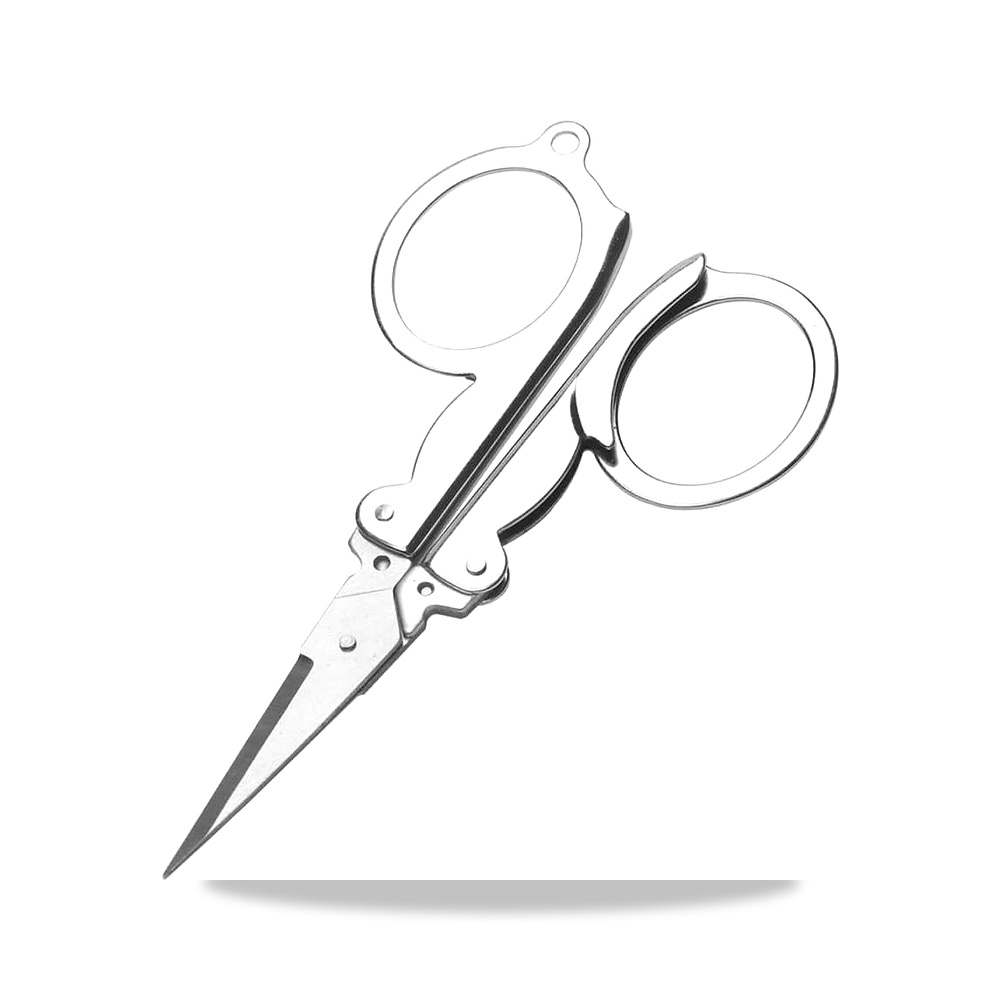 صورة منتج مقص، مقص قابل للطي للجيب للسفر الحرف الصغيرة والتطريز مقص خياط (اللون: M 10.5 سم) لازات شيف - كود الصنف reemco-2027-1617599 - ماركة يباع من خلال reemco - توريد وتصوير حصري لشركة ريمكو القابضة السعودية