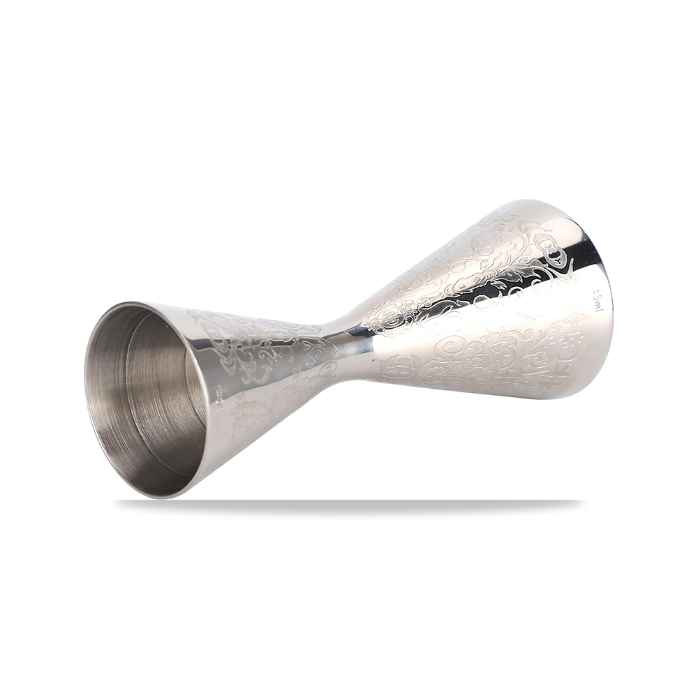 صورة منتج كريفوكت كوب قياس مزدوج الرأس كوكتيل جيجر ملحقات بار مكملة ادوات الكحول فضي للبار والحفلات المنزلية والعائلة - كود الصنف reemco-2027-1622406 - ماركة يباع من خلال reemco - توريد وتصوير حصري لشركة ريمكو القابضة السعودية