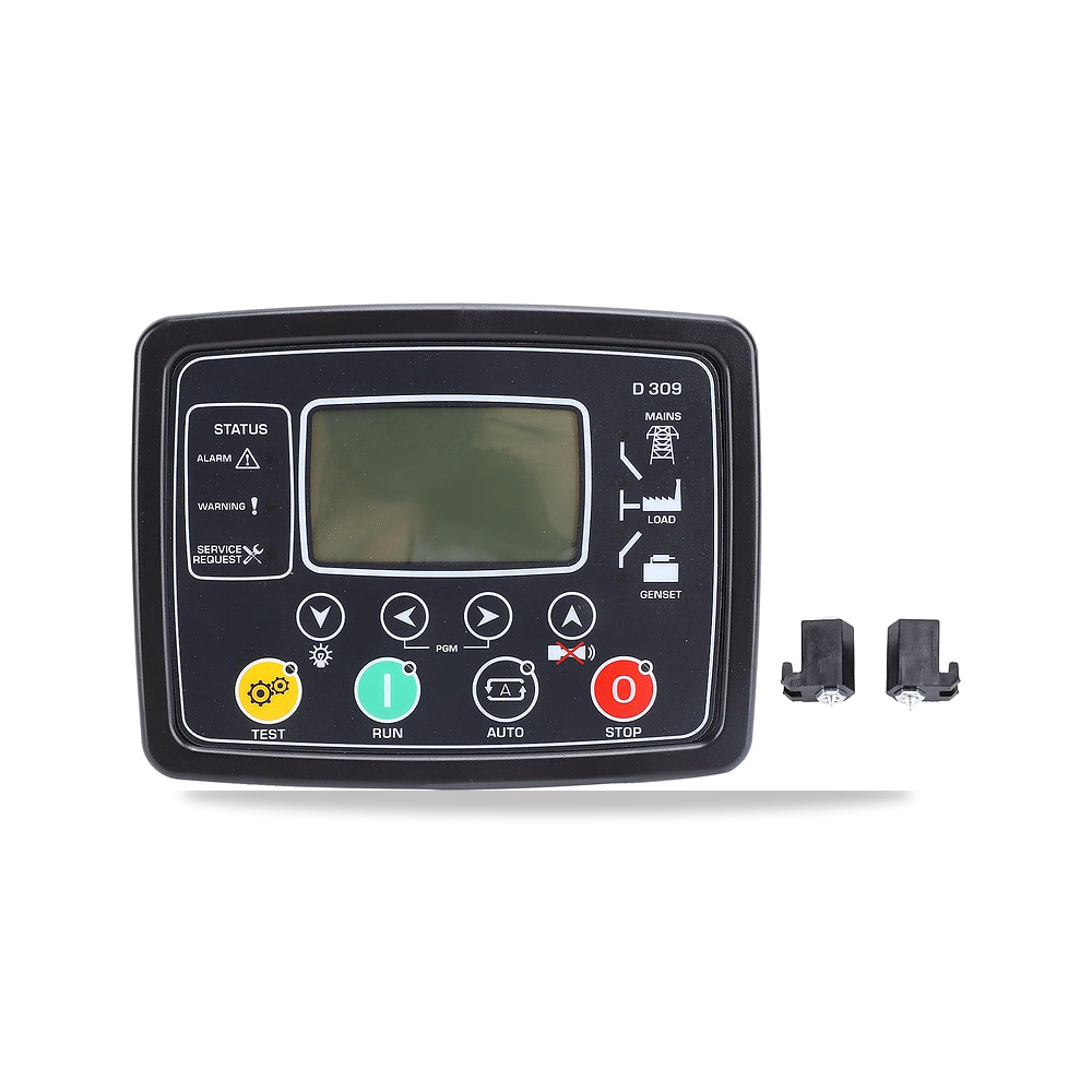 صورة منتج وحدة تحكم بالمولدات من تورفيكس، في المولد DKG309 بشاشة LCD 8-36 فولت، لوحة الكترونية لانظمة المولدات Torvex - كود الصنف reemco-2027-1629430 - ماركة يباع من خلال reemco - توريد وتصوير حصري لشركة ريمكو القابضة السعودية